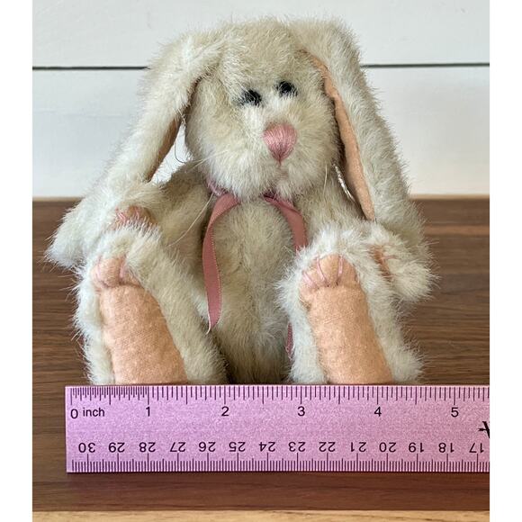 Vintage Boyds Bears Plush Rabbit Eloise R. Hare Stuffie Plush Collectible - Picture 16 of 16
